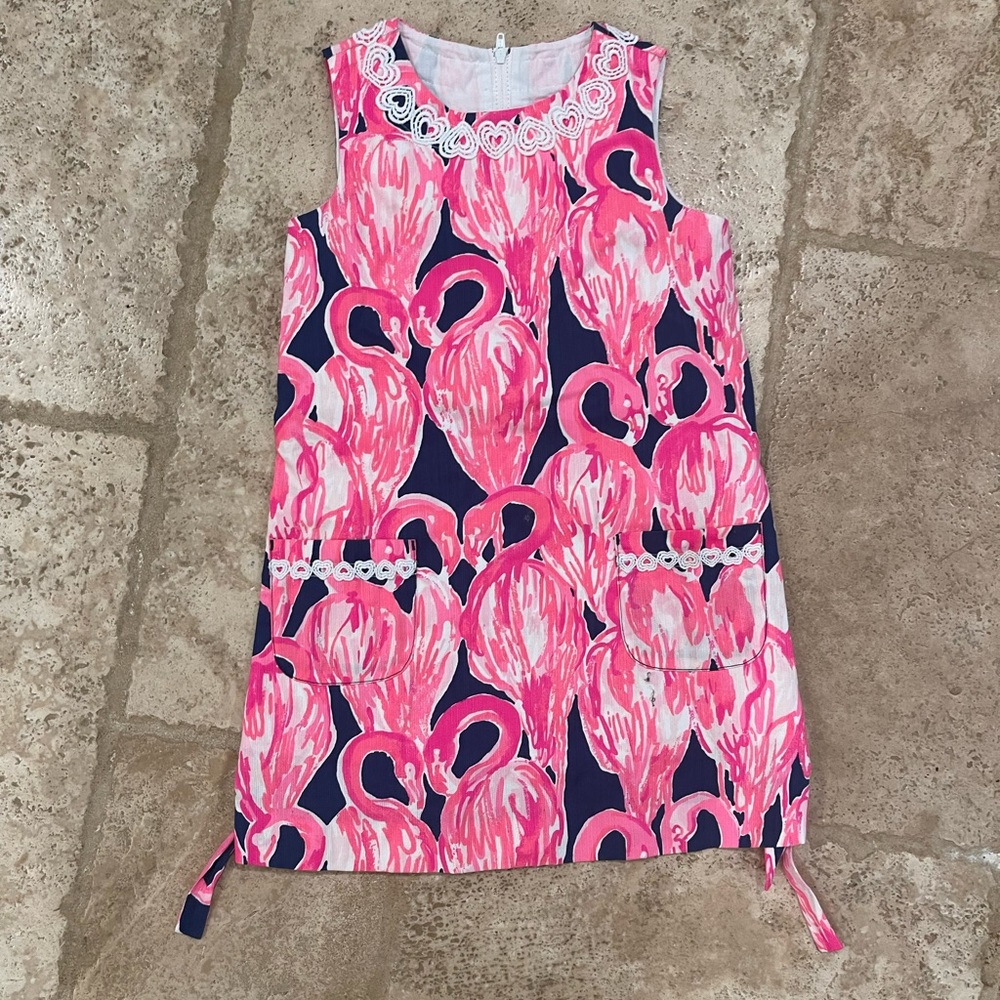 Lilly Pulitzer flamingo dress